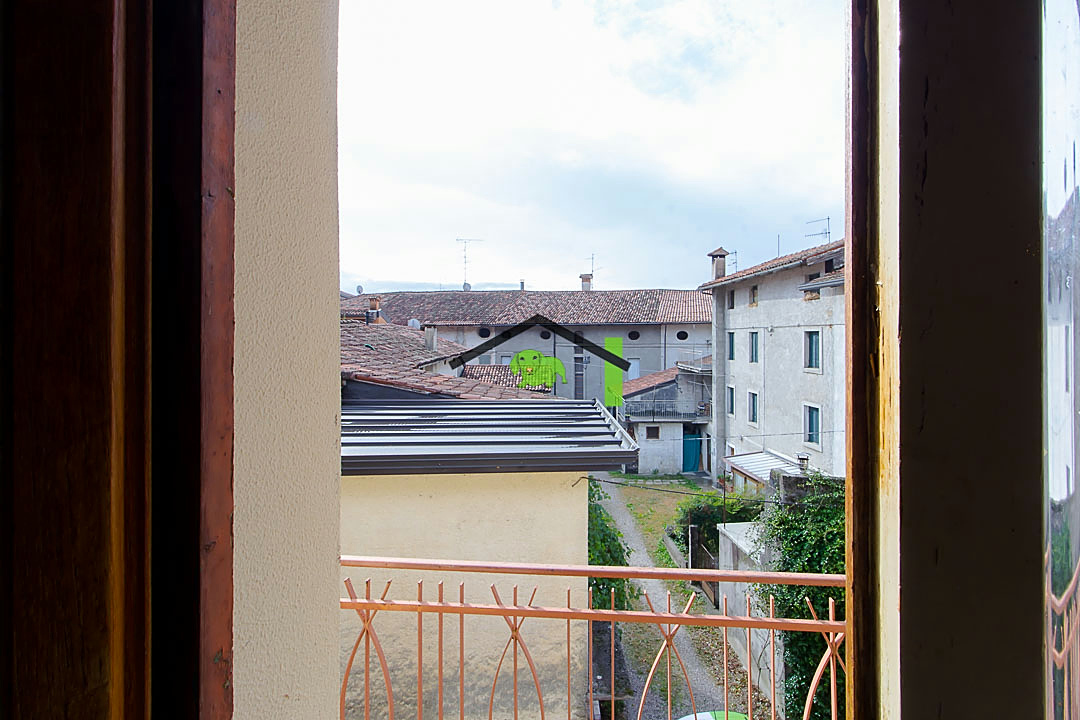 Vista finestra cortile